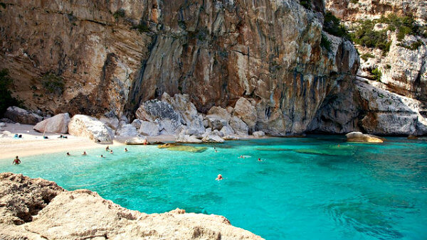 playa de cerdeña