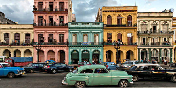 edificios en La Habana Cuba