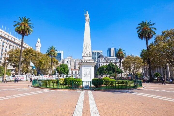 Plaza de Mayo Buenos Aires, donde han aconcedido los mayores eventos de la sociedad argentina