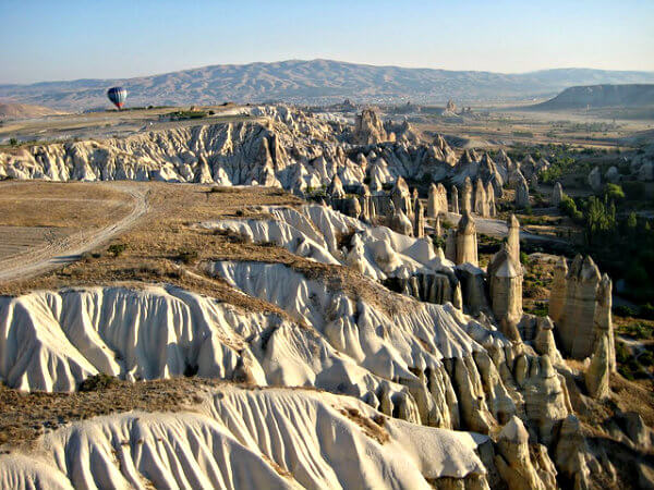 globo sobre la cappadocia en turquia