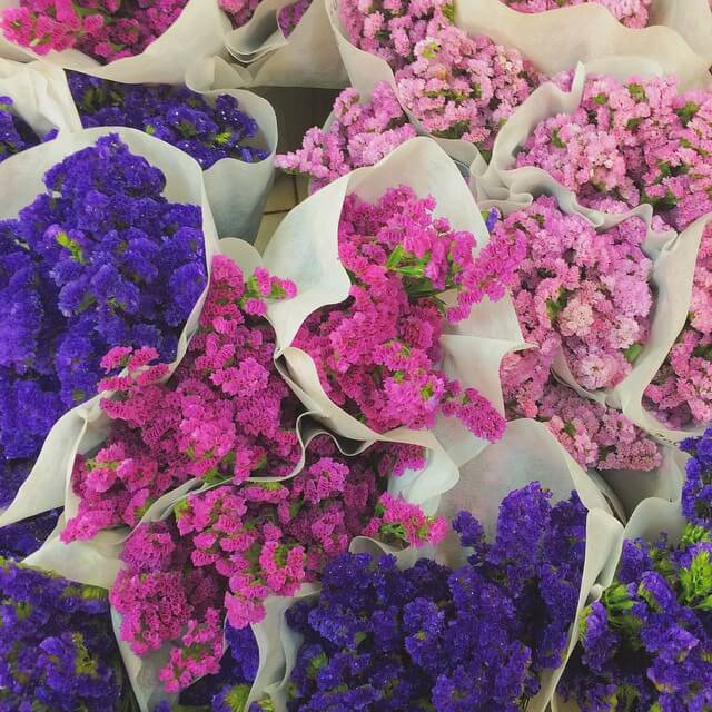 mercado de flores bangkok