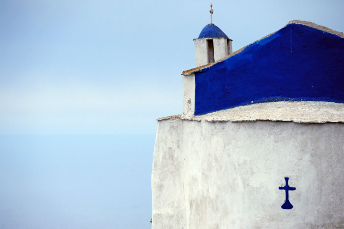 tinos, en las islas griegas