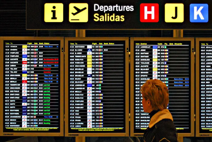 Huelga de controladores aereos