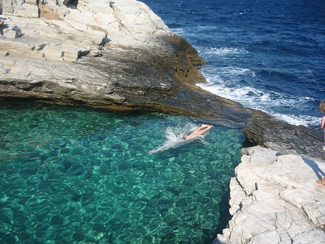 Las 20 piscinas naturales más originales del mundo. Grecia