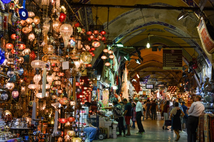 Gran Bazar en Estambul 