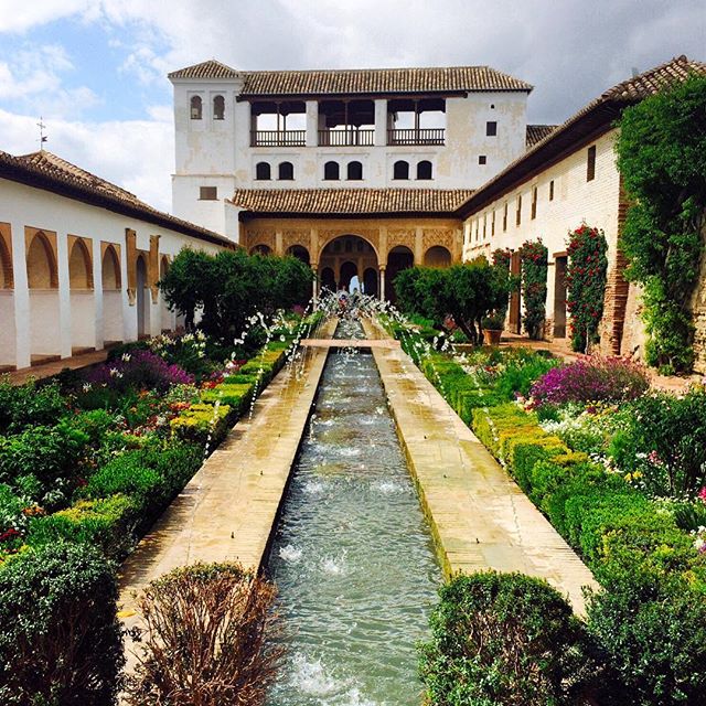  jardines del Generalife granada