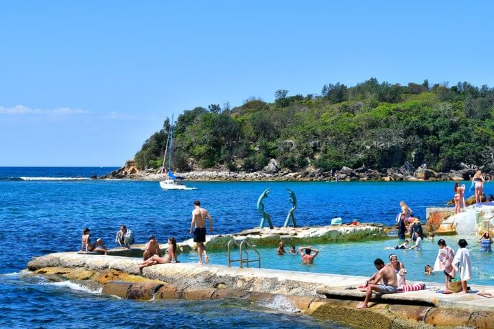 Piscina natural en Shelly Beach, Sídney