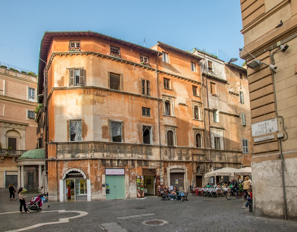 Calles del Ghetto Judío de Roma