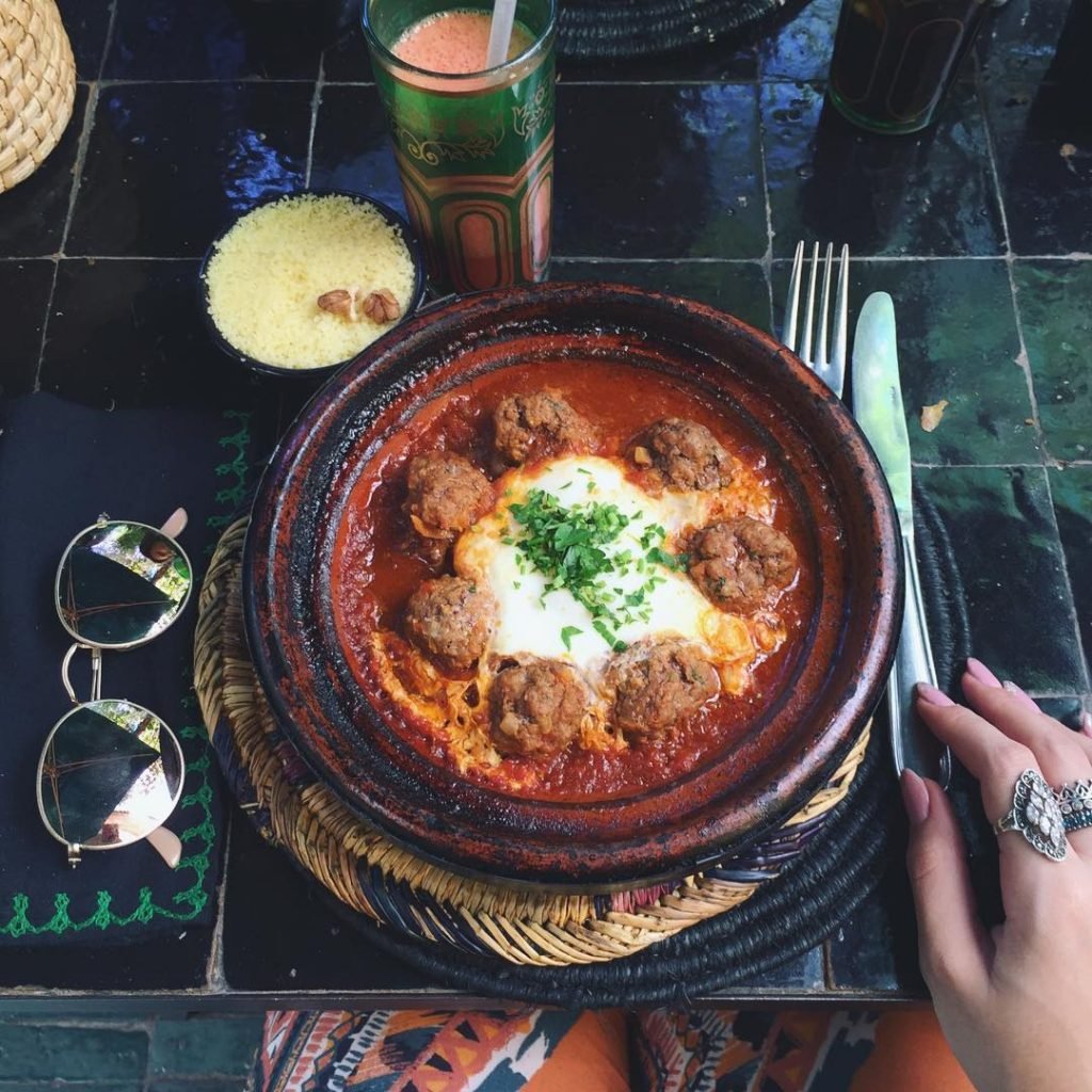 Comida en Marrakech