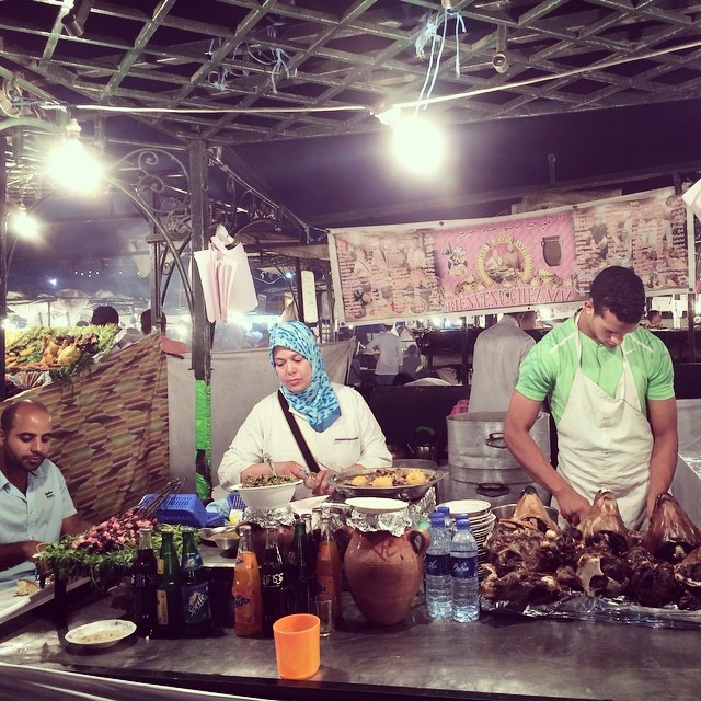 comida en marrakech