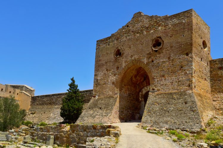 Fortaleza de la antigua ciudad romana de Sagunto, Valencia