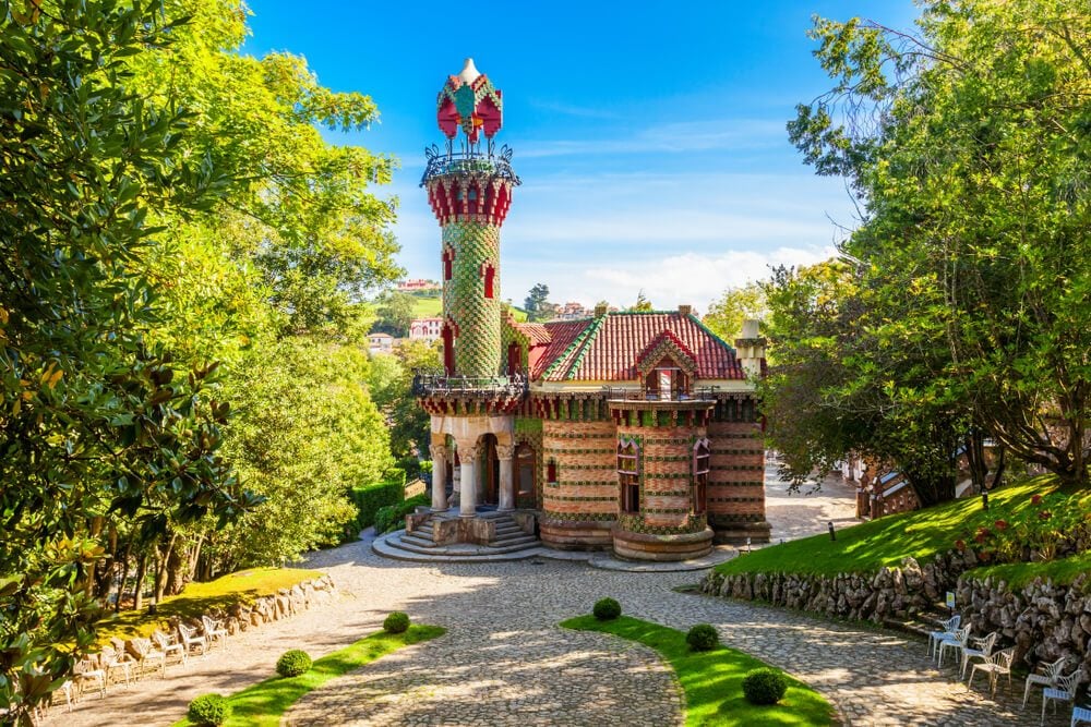 El Capricho de Gaudí o Villa Quijano en Comillas, de lo mejor que ver en Cantabria
