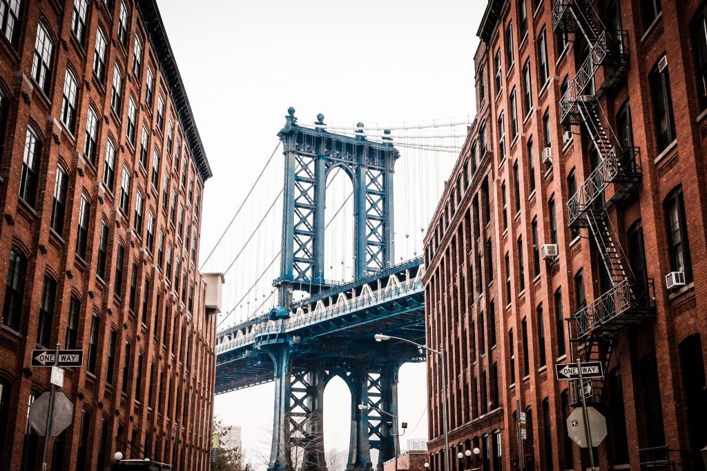 Vista del Puente de Manhattan