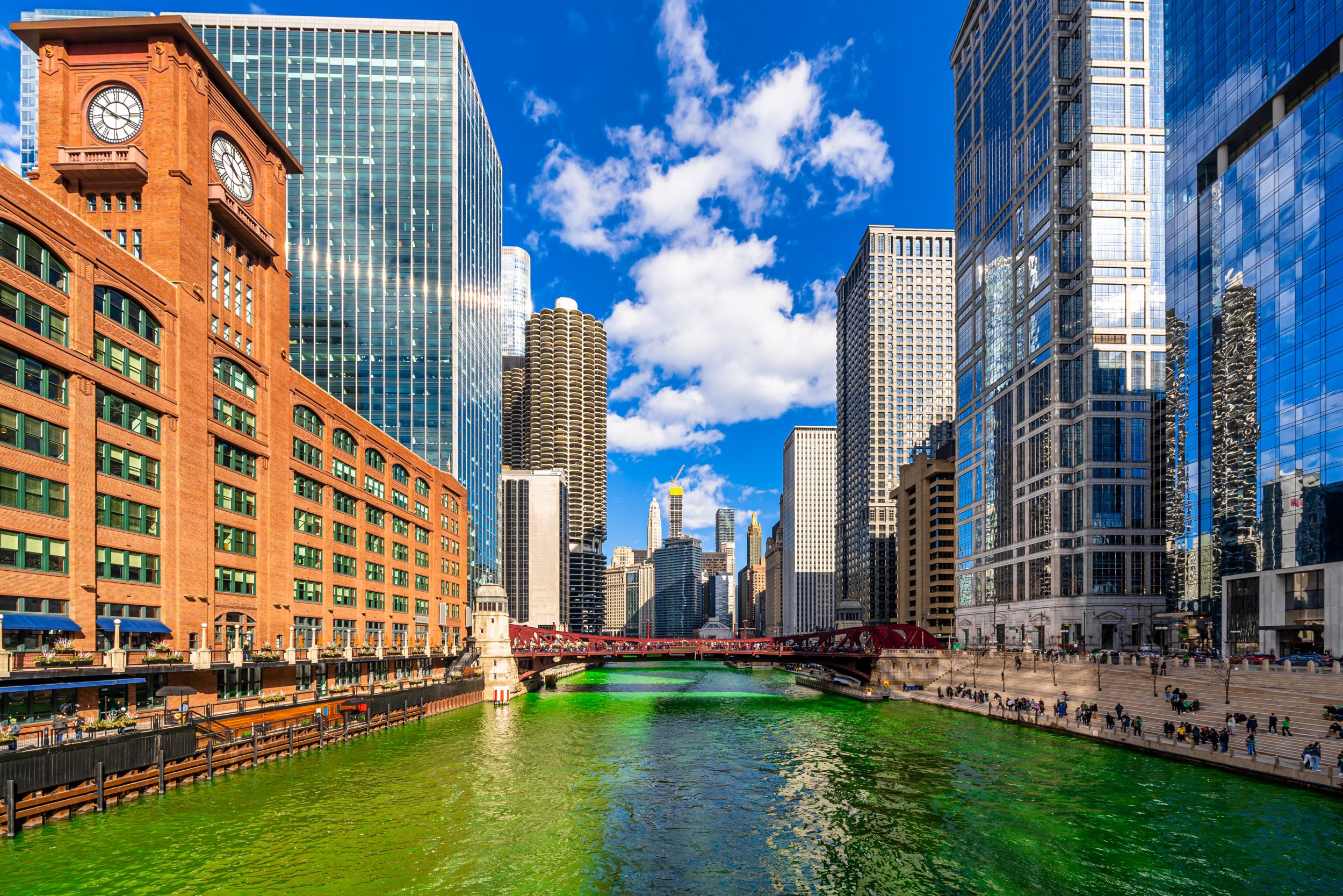 Día de San Patricio en Chicago