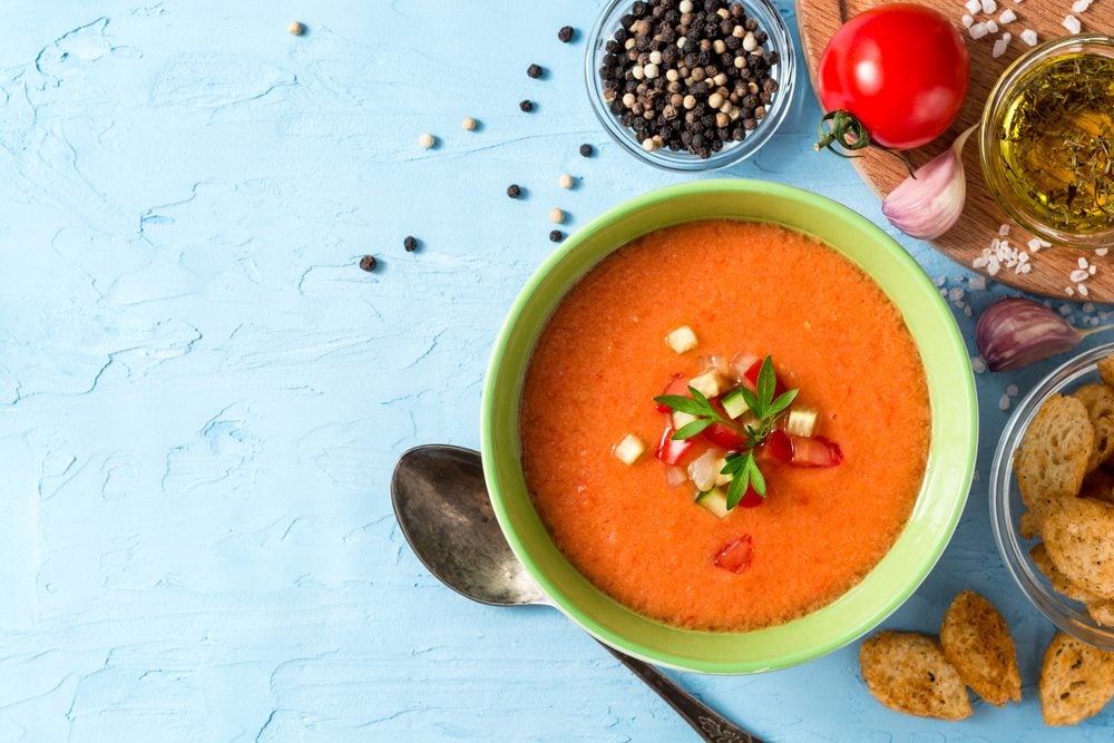 Recetas de la cocina española: el gazpacho