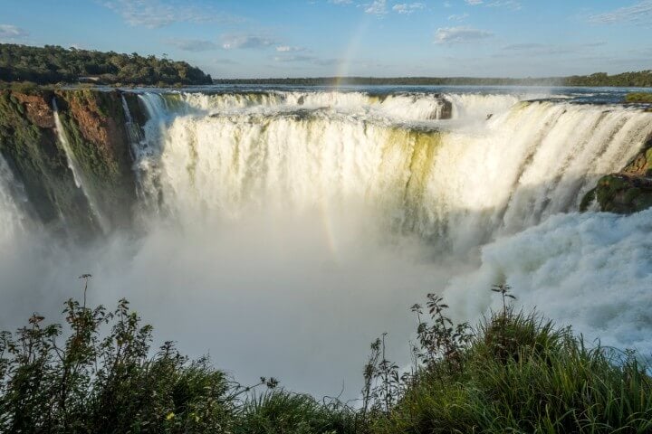 Caída principal de la Garganta del Diablo en Iguazú