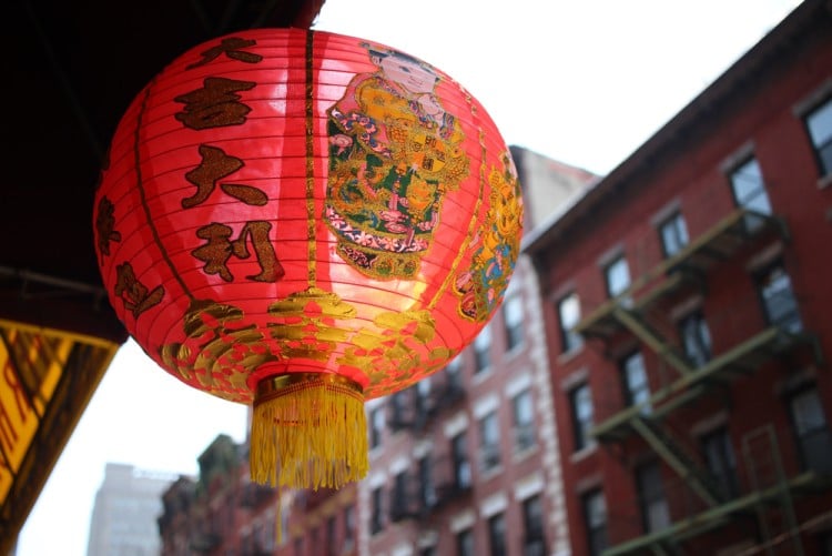 Barrio de Chinatown en Nueva York