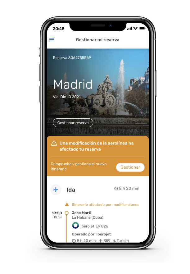 edreams mis viajes
