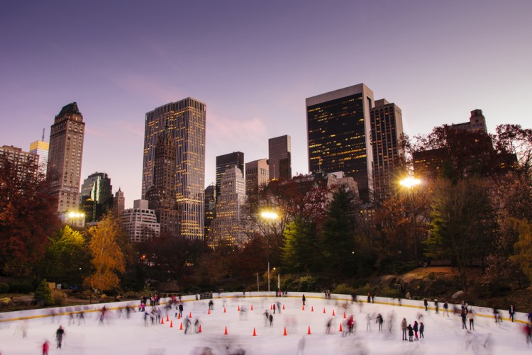 Wollman Rink en Central Park, Nueva York