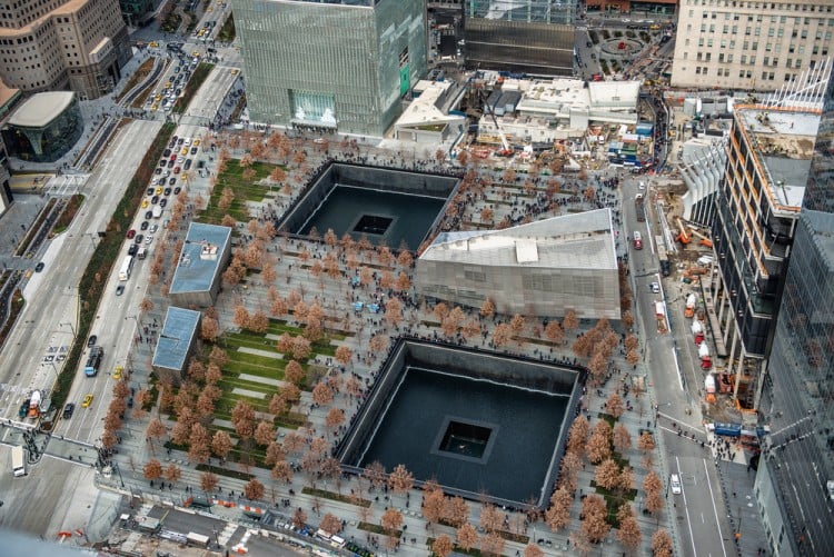 Memorial del World Trade Center en Nueva York