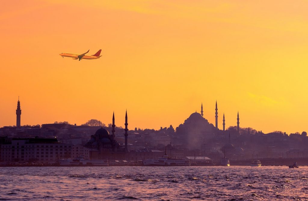 Puesta de sol en Estambul