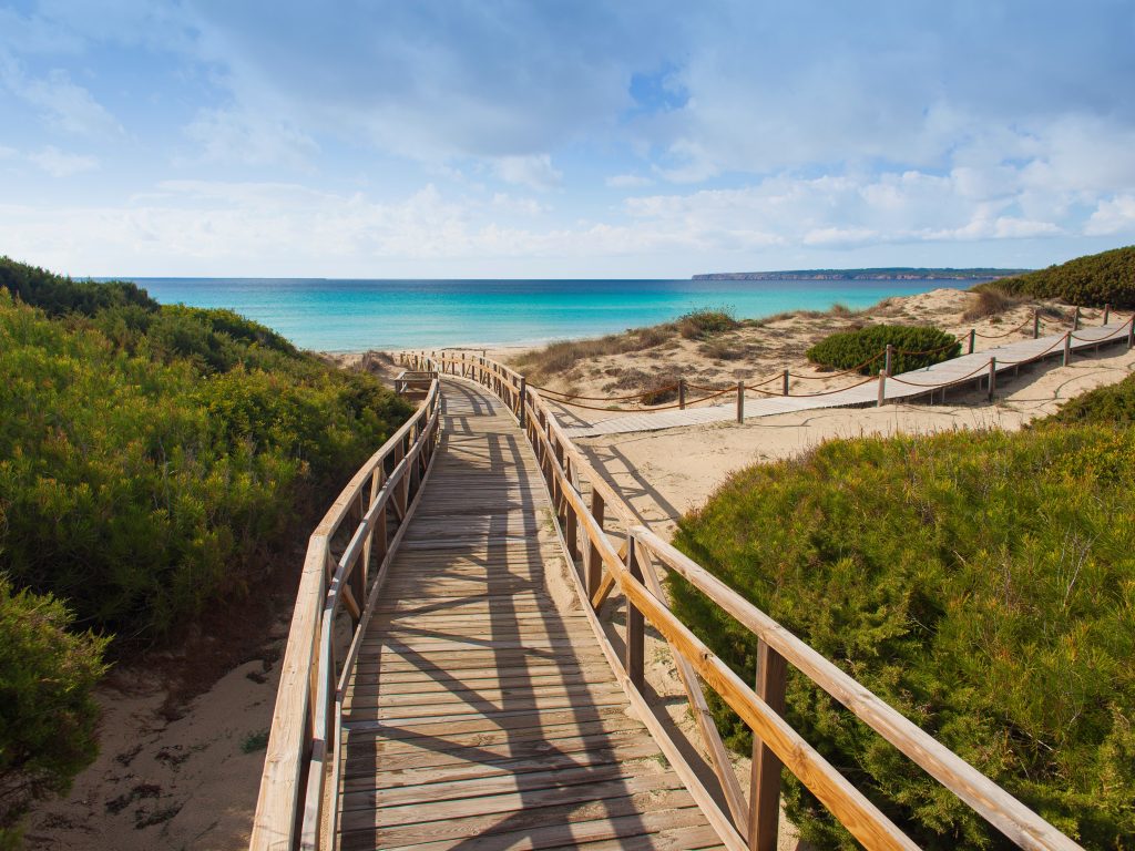 itinerarios verdes Formentera