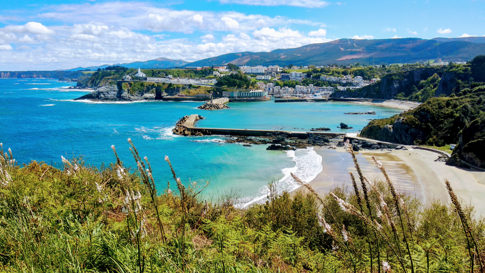 Paisaje urbano de Luarca Asturias