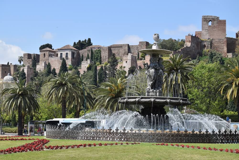 Alcazaba de Málaga, antigua ciudadela de la época islámica