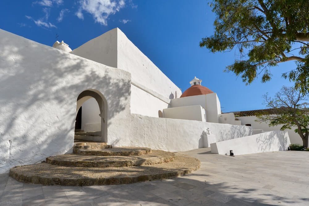 Iglesia de Santa Eulària des Riu, Ibiza, Islas Baleares