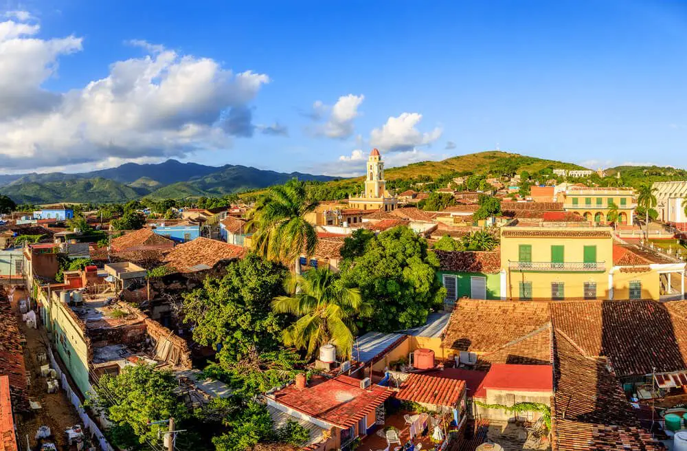 Casas coloniales del casco histórico de Trinidad, en Cuba
