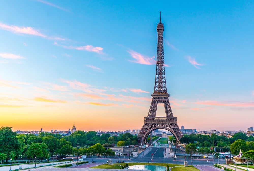 Torre Eiffel en París, uno de los destinos más comunes de los miembros eDreams Prime