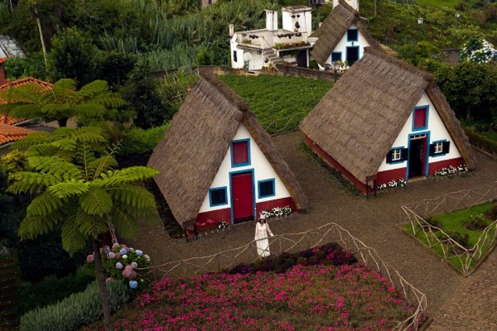 palhoças en Madeira