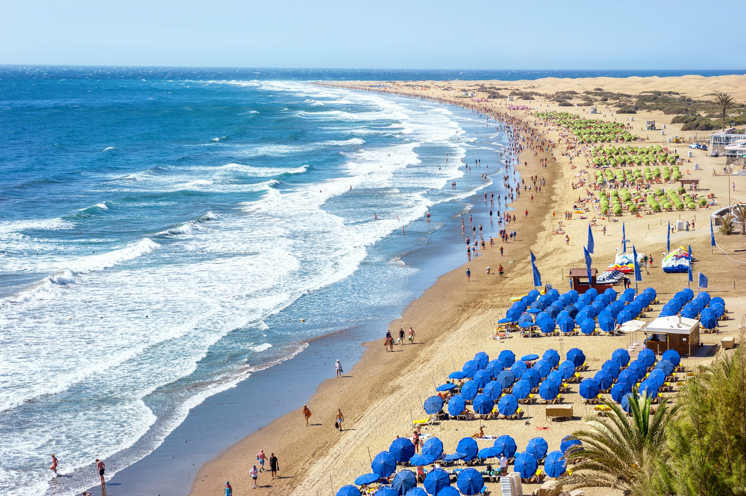 playa del inglés, donde dormir en Gran Canaria