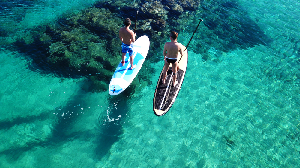 paddle surf en la isla pitiusa
