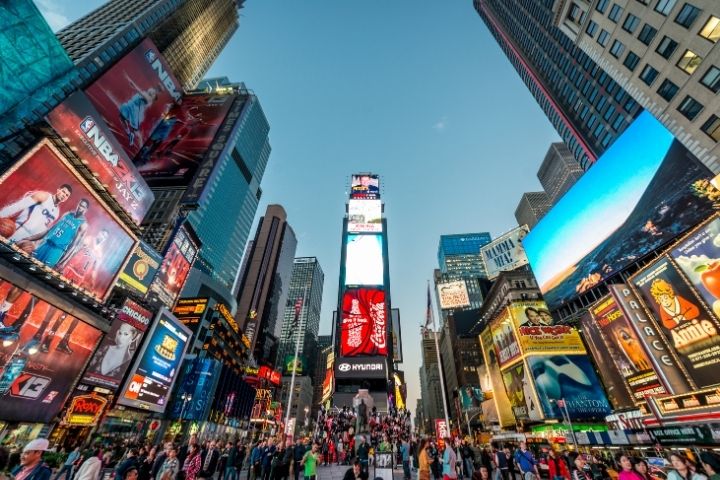 Times Square en Nueva York 