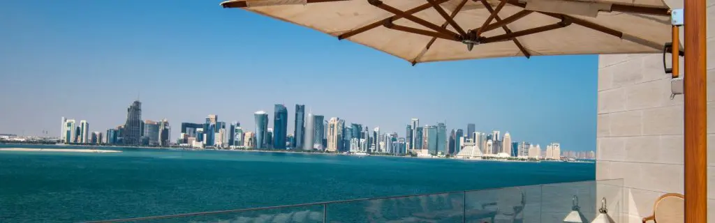 qatar vista al mar
