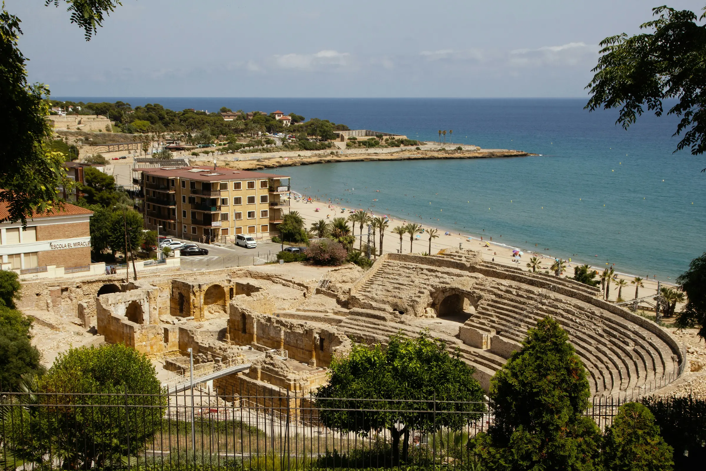 Tarragona vistas al mar y las ruinas Tarraco