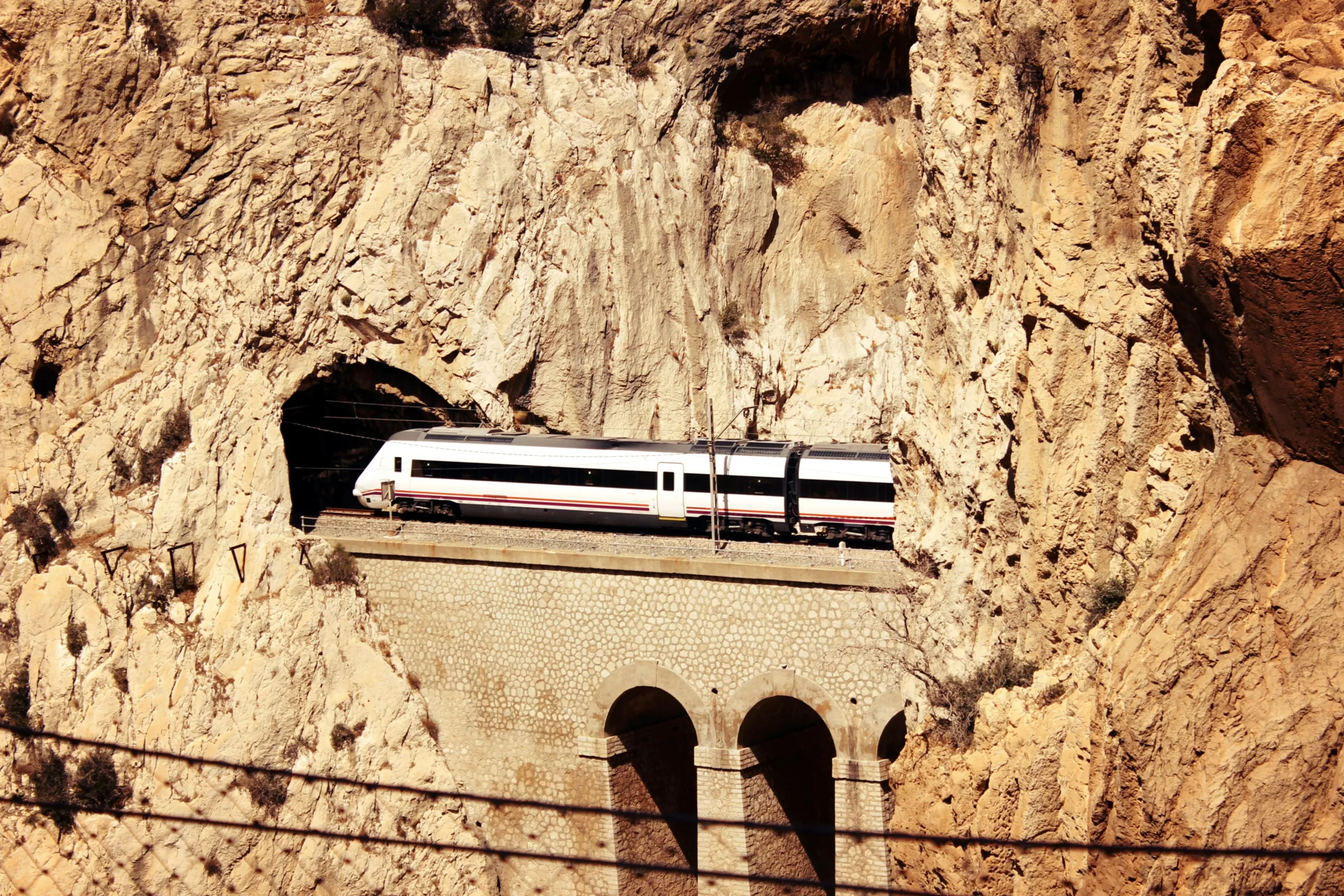 Tren de alta velocidad en la ruta Madrid-Málaga